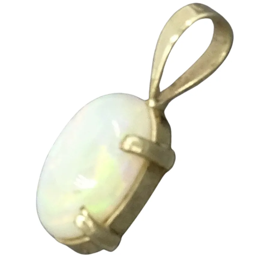 10ct Gold Opal Pendant