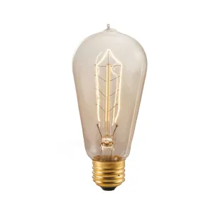 40W ST18 NOSTALGIC HAIRPIN E26 120V Light Bulb by Bulbrite
