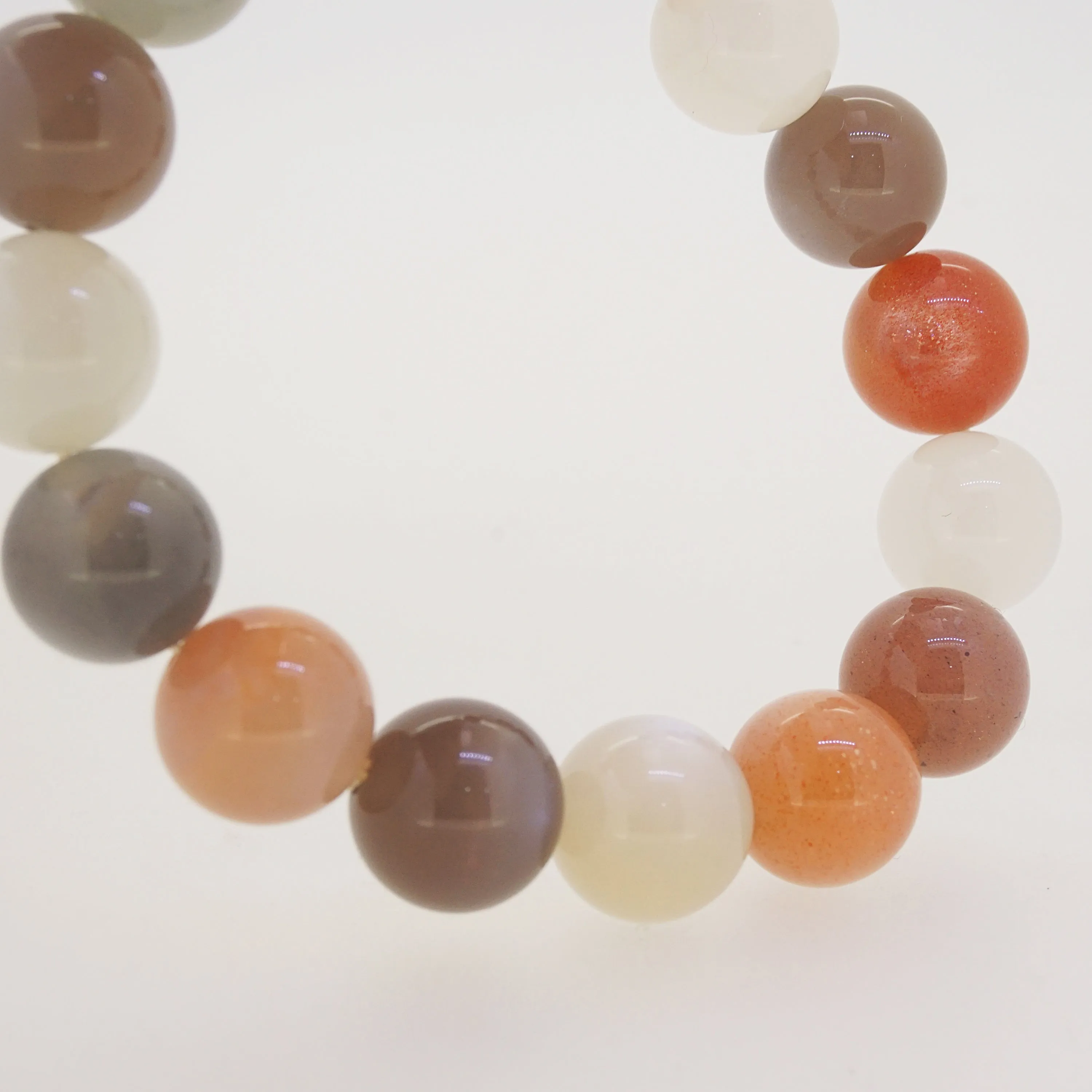 A-Grade Tricolor Moonstone