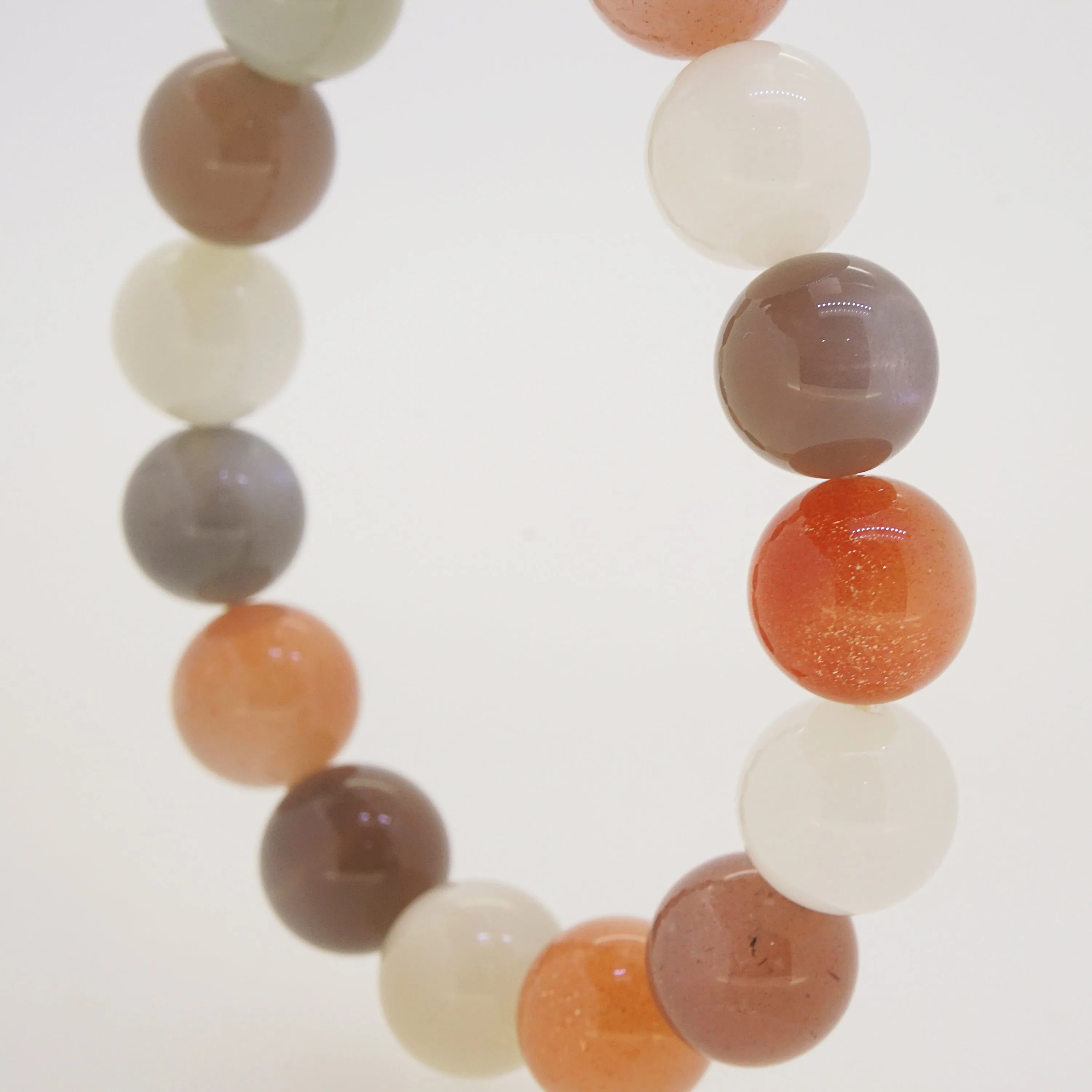A-Grade Tricolor Moonstone