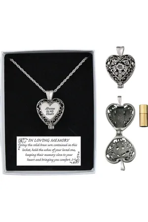 Always in My Heart Memorial Locket - GEAL101