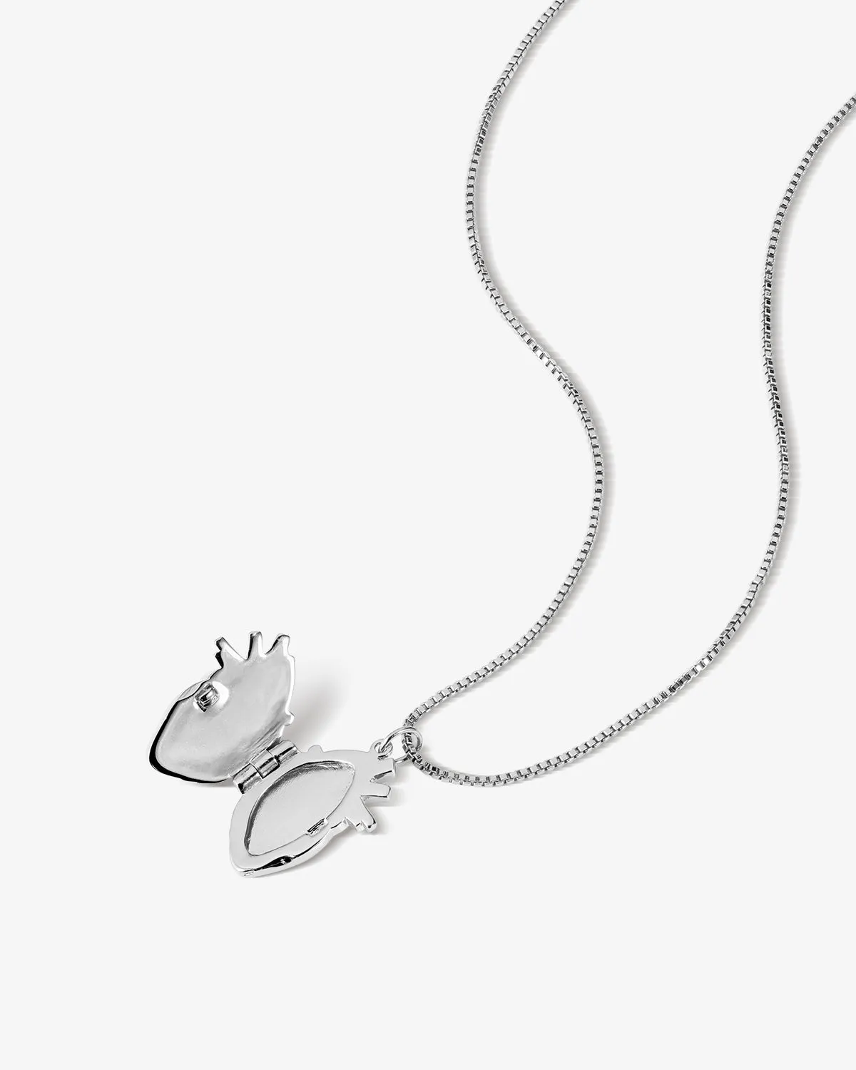 Anatomical Heart Locket Pendant