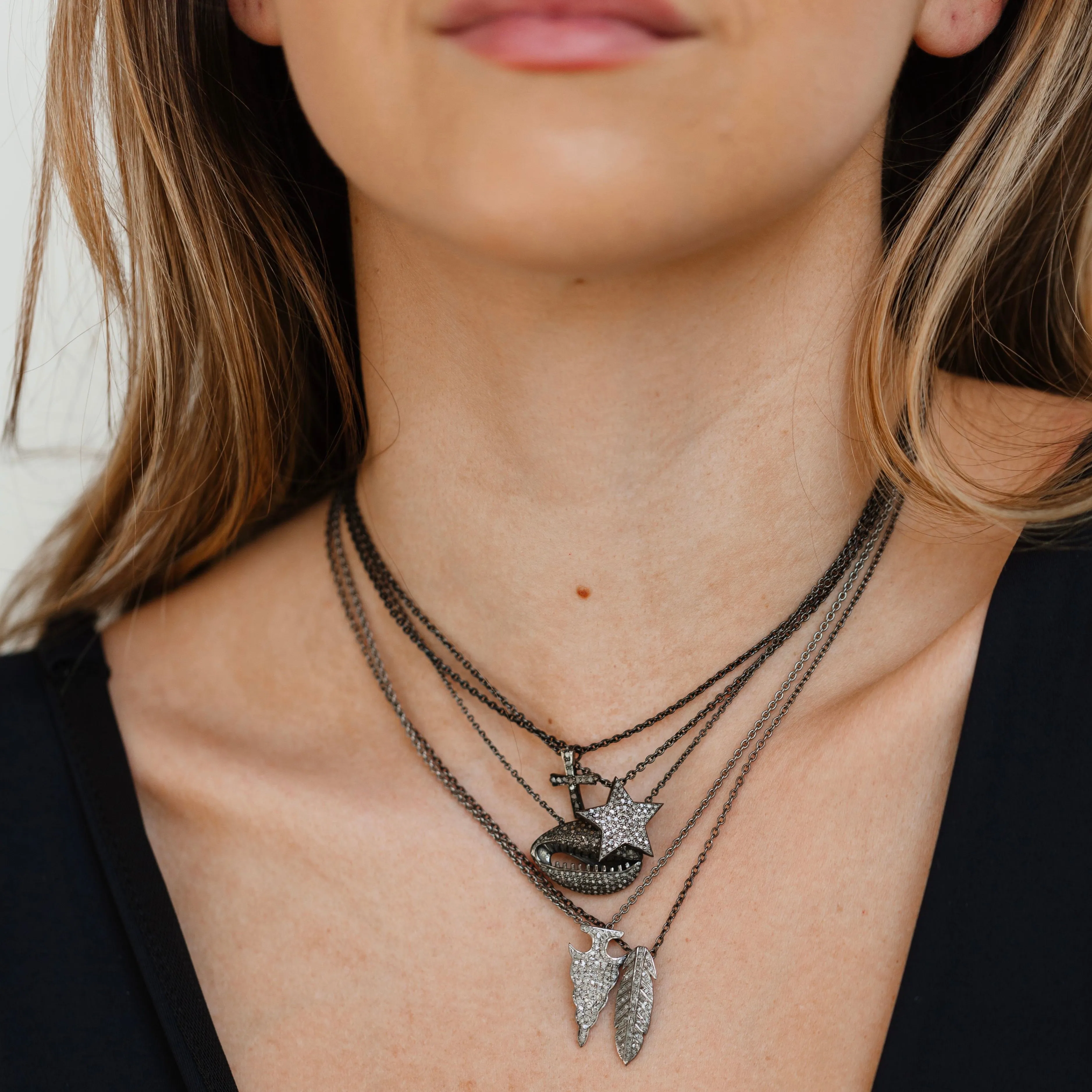 Arrowhead Charm Necklace