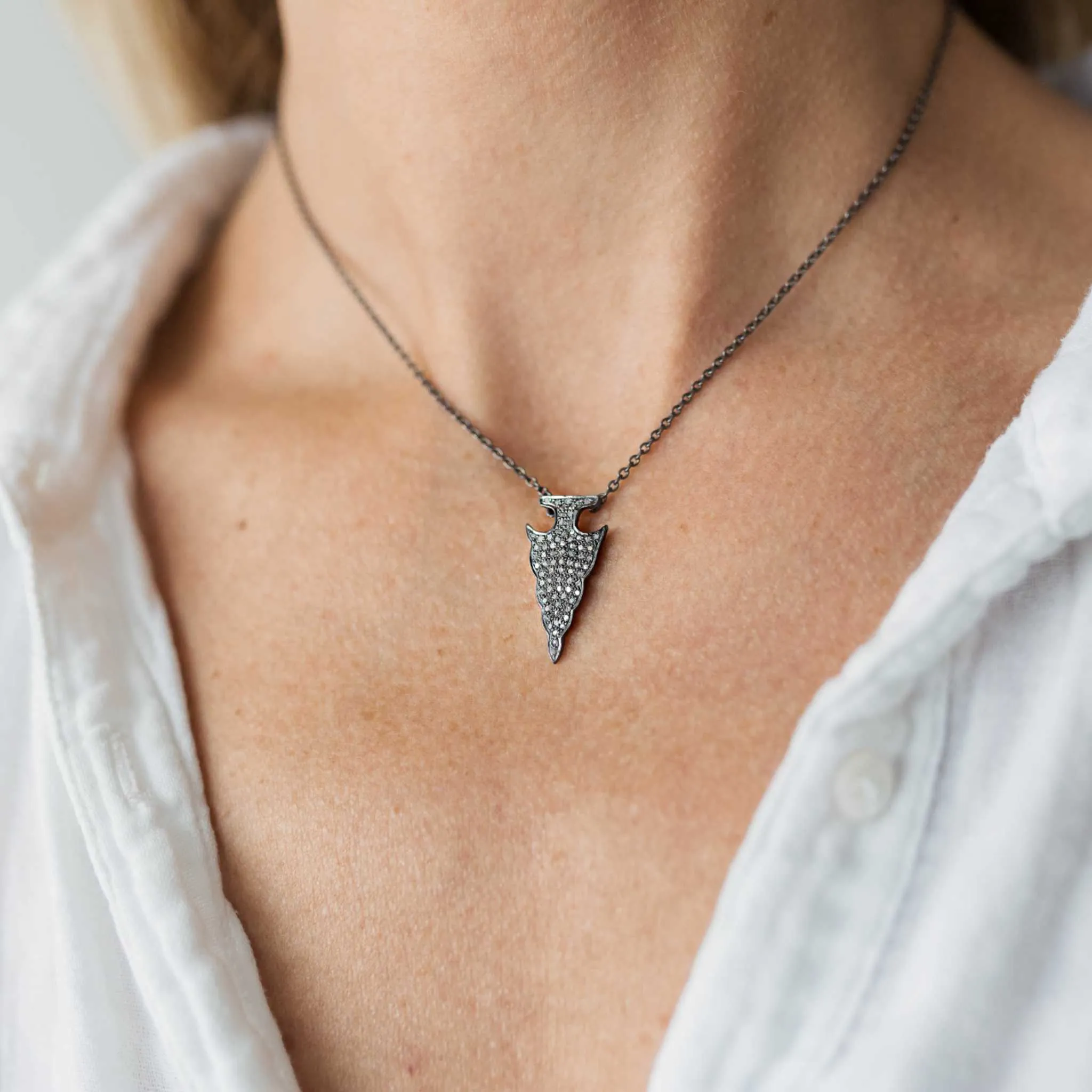 Arrowhead Charm Necklace