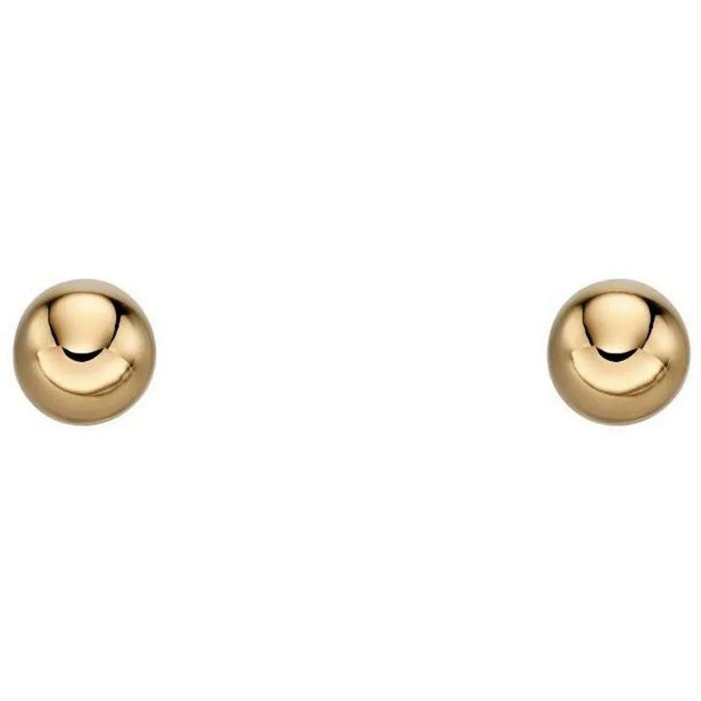 Beginnings 4mm Ball Stud Earrings - Gold