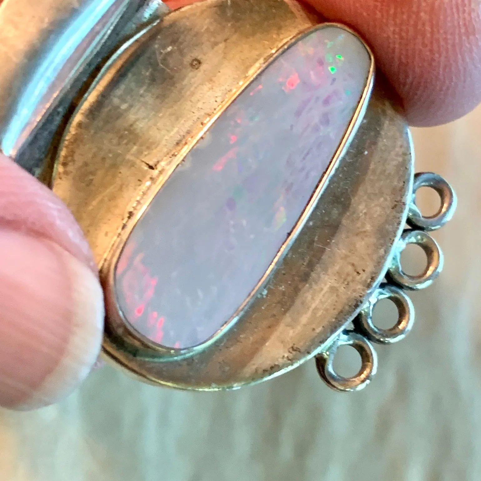 Clasp with Opal Stone