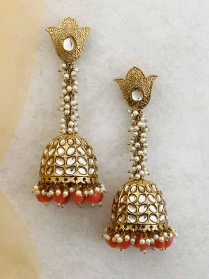 Coral Rajkumari Jhumkis - EOSS