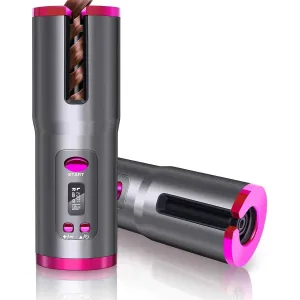 Cordless Automatic Portable Ceramic Barrel Hair Curler