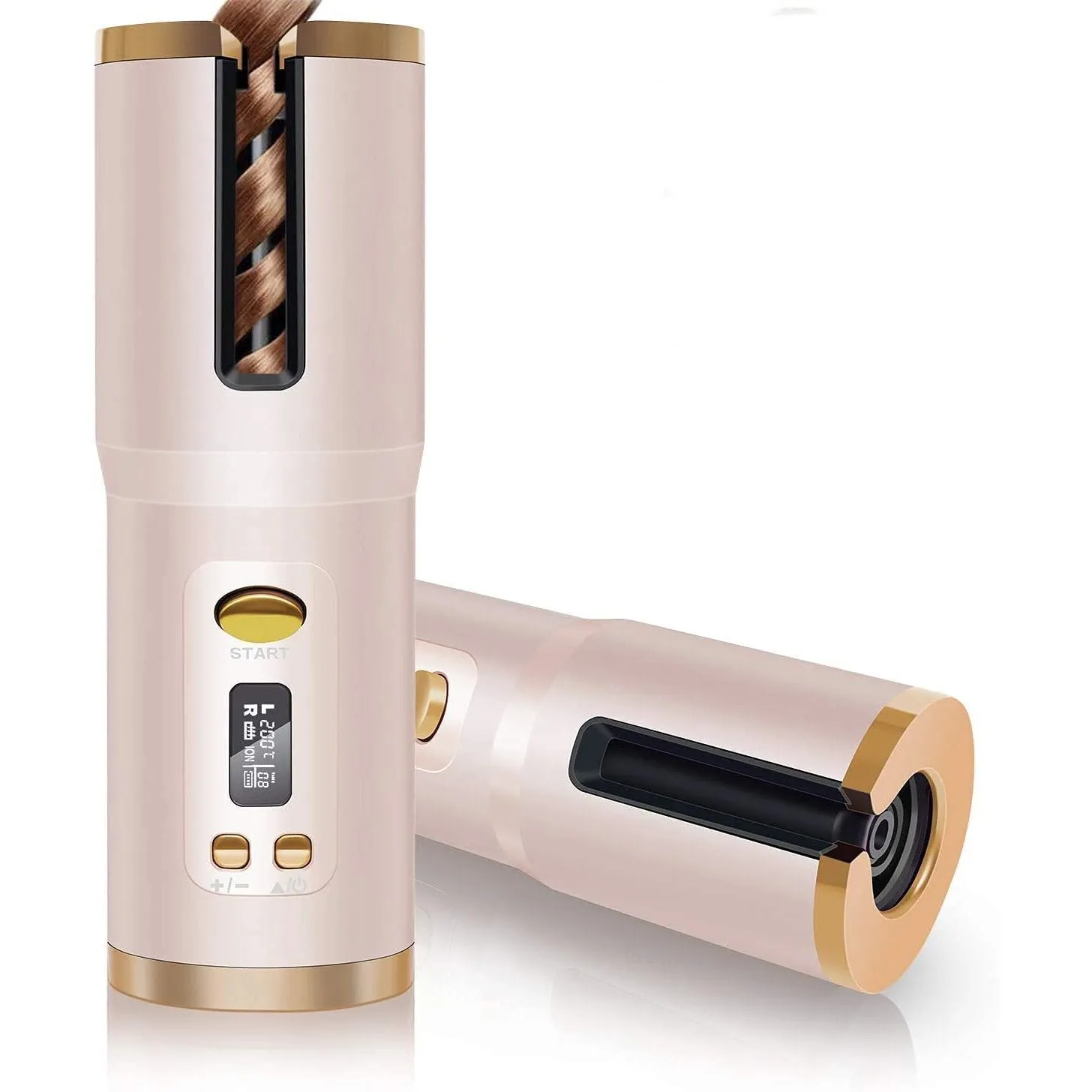 Cordless Automatic Portable Ceramic Barrel Hair Curler
