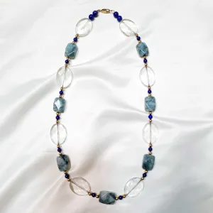 Crystal and Jade Necklace