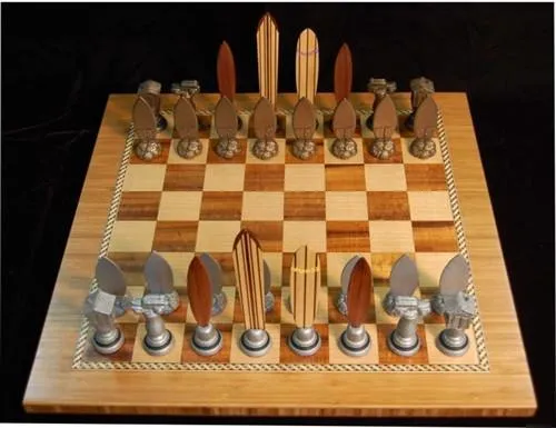 Dave Reynolds Surf Chess Set