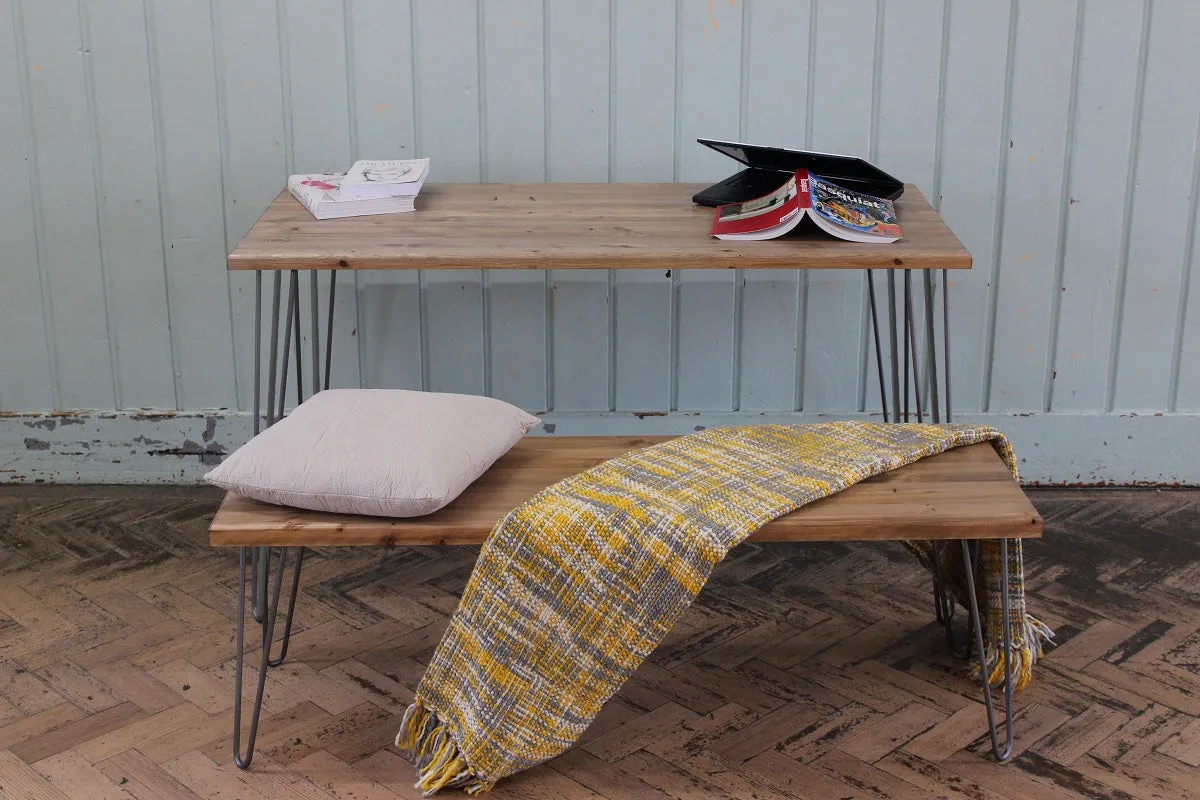 Dining Table, Industrial Style Minimalist Desk - Table