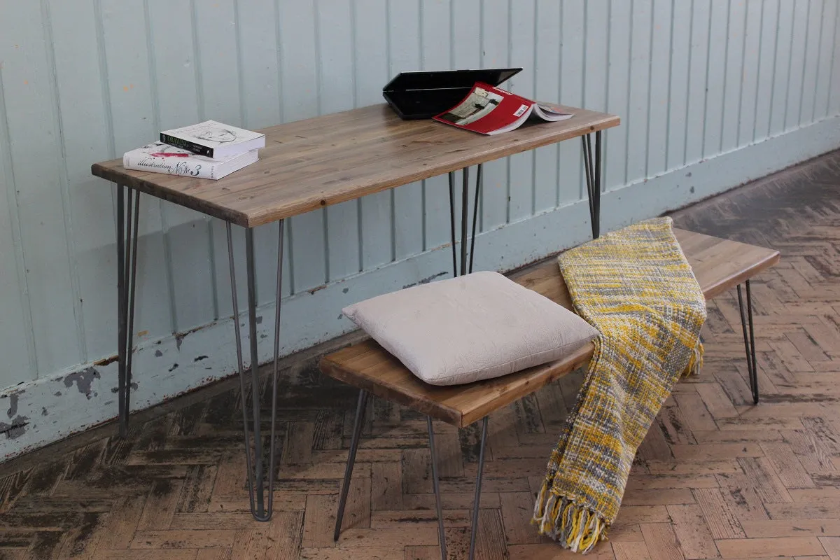 Dining Table, Industrial Style Minimalist Desk - Table