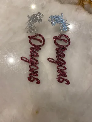 Dragons Glitter Dangles