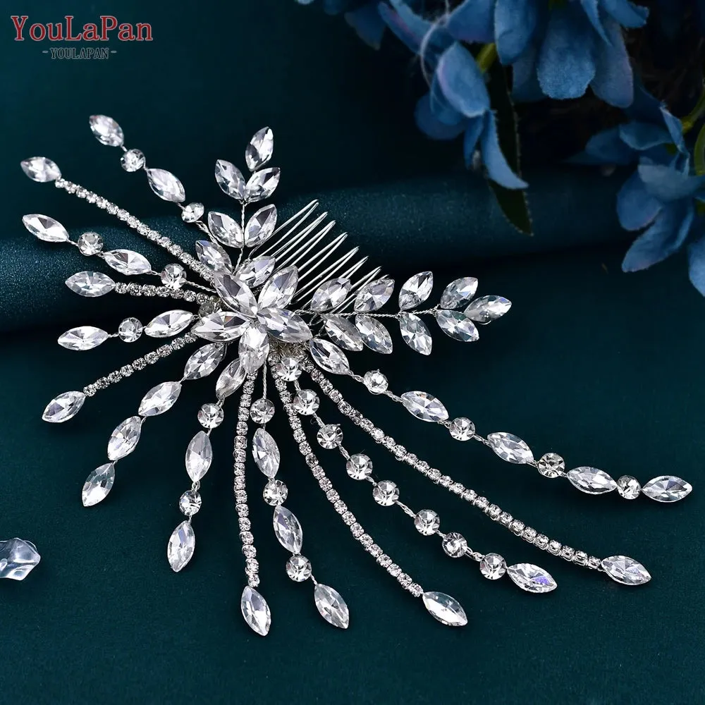 Elegant Rhinestone Bridal Headpiece for Wedding