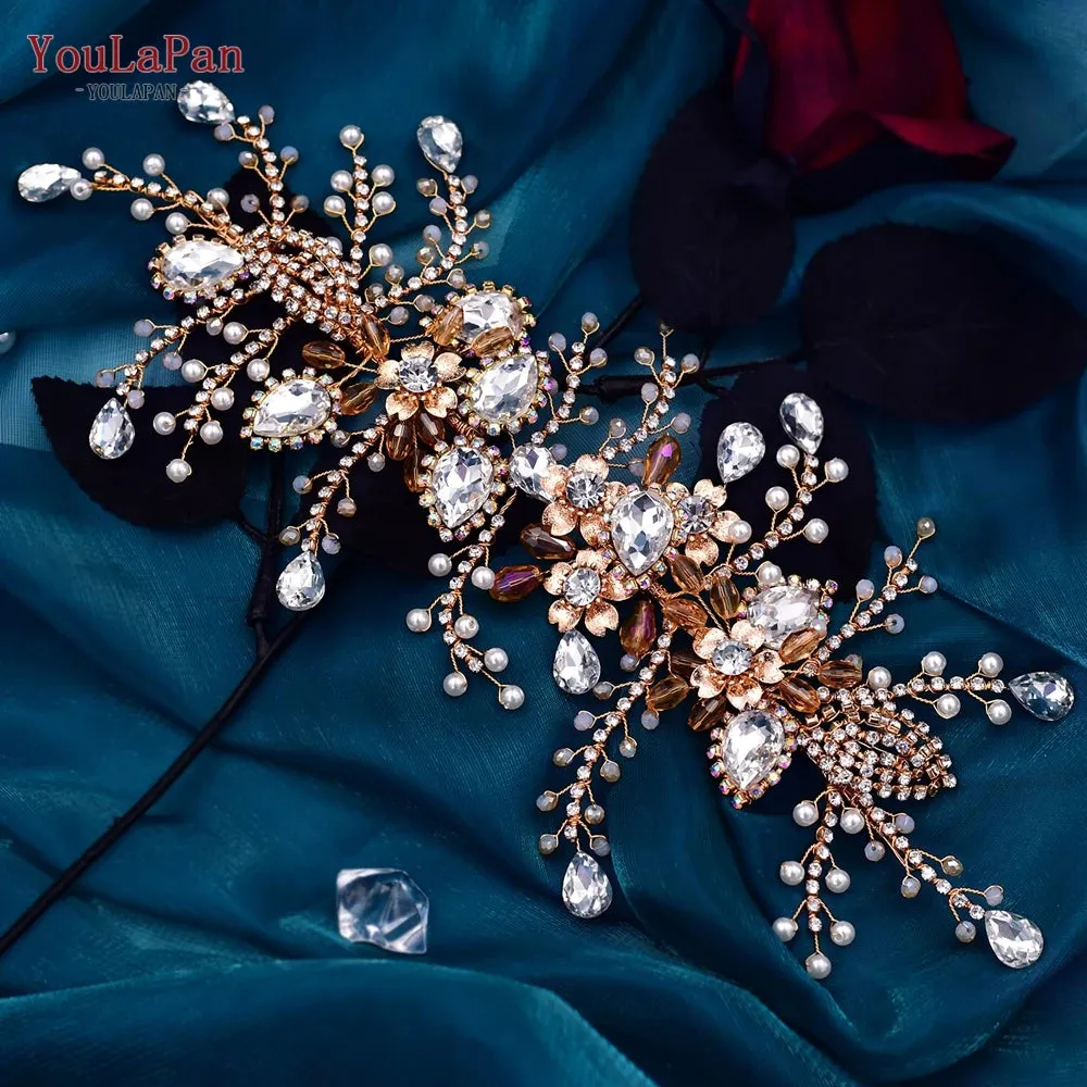 Elegant Rhinestone Bridal Headpiece for Wedding
