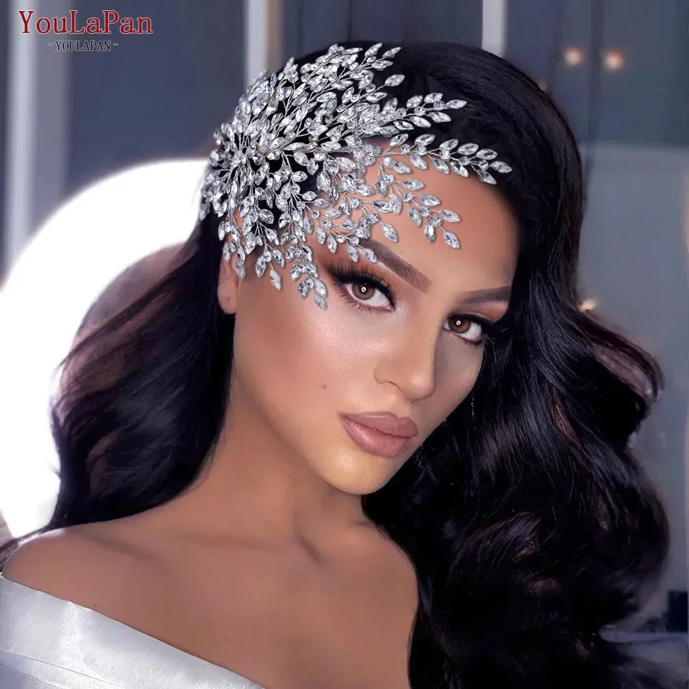 Elegant Rhinestone Bridal Headpiece for Wedding