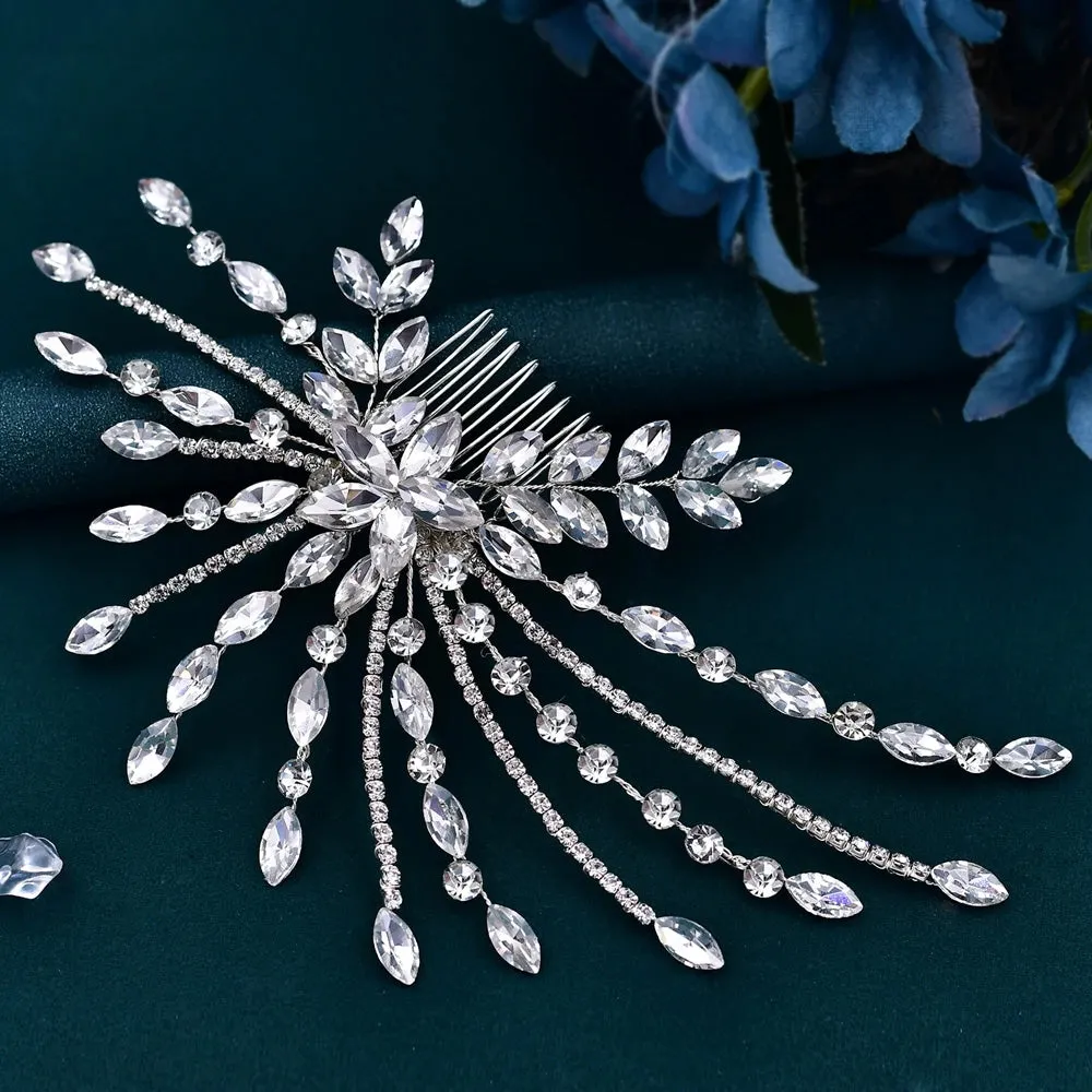 Elegant Rhinestone Bridal Headpiece for Wedding