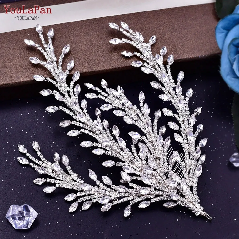 Elegant Rhinestone Bridal Headpiece for Wedding