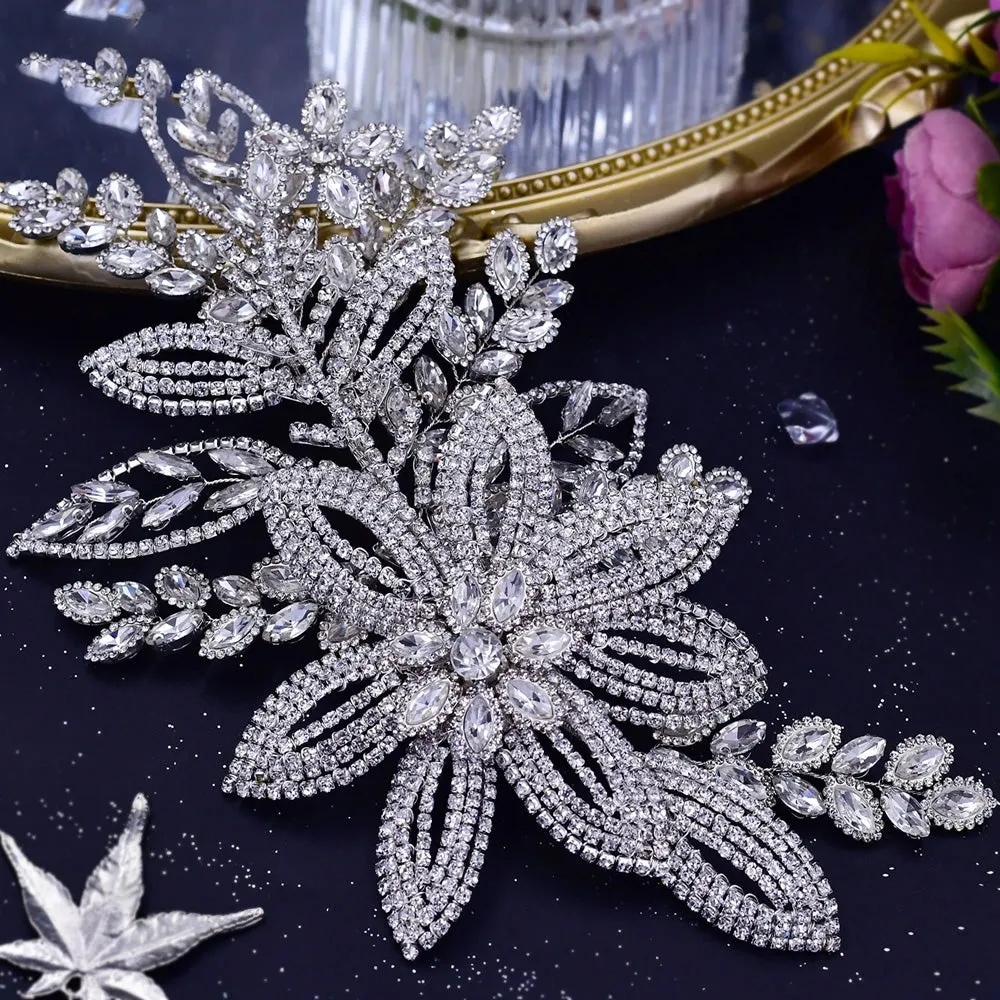 Elegant Rhinestone Bridal Headpiece for Wedding