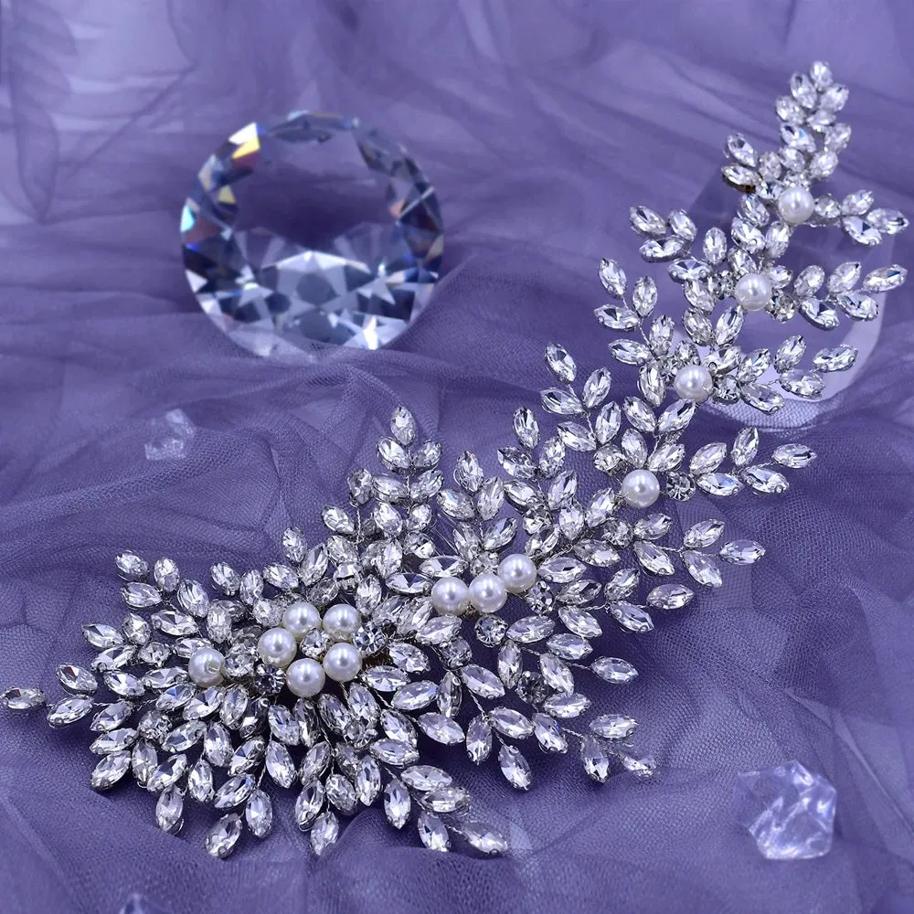 Elegant Rhinestone Bridal Headpiece for Wedding