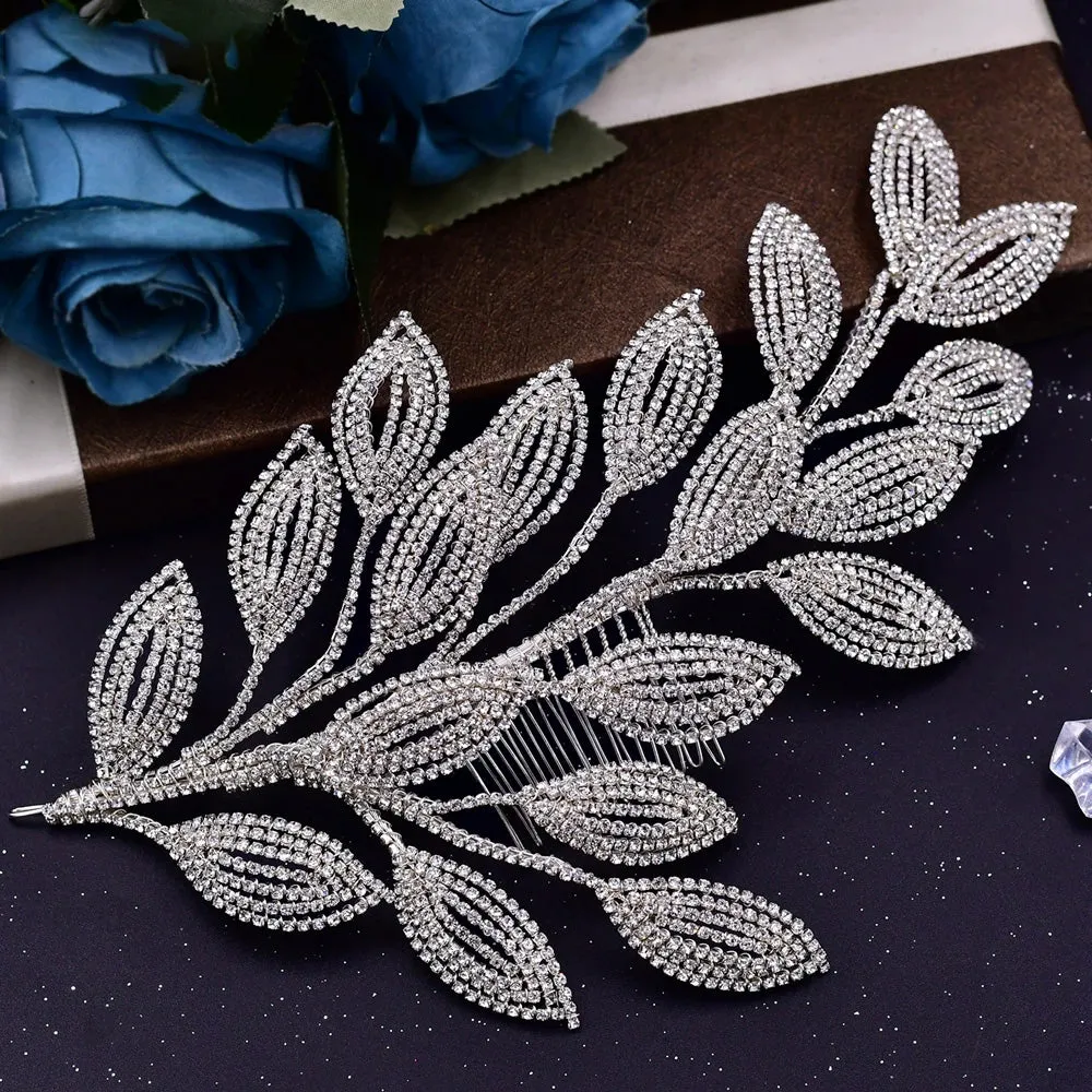 Elegant Rhinestone Bridal Headpiece for Wedding