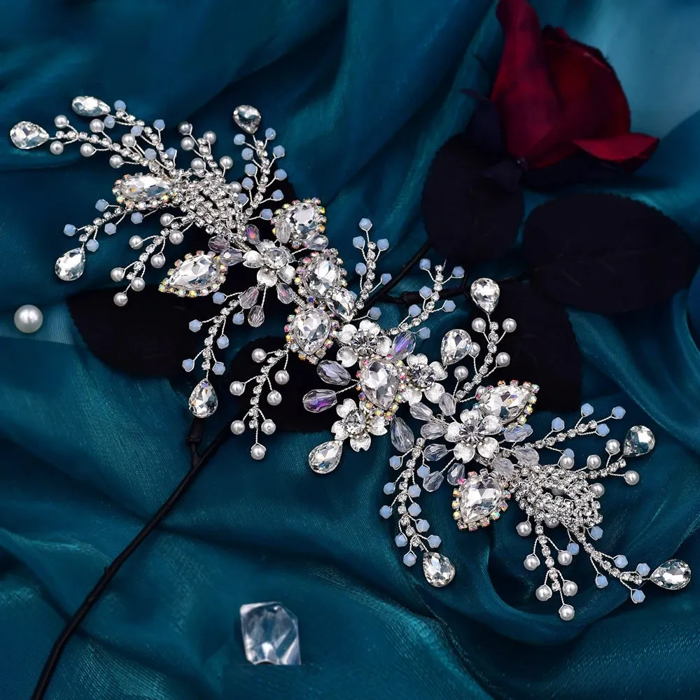 Elegant Rhinestone Bridal Headpiece for Wedding