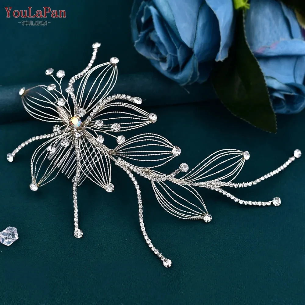 Elegant Rhinestone Bridal Headpiece for Wedding