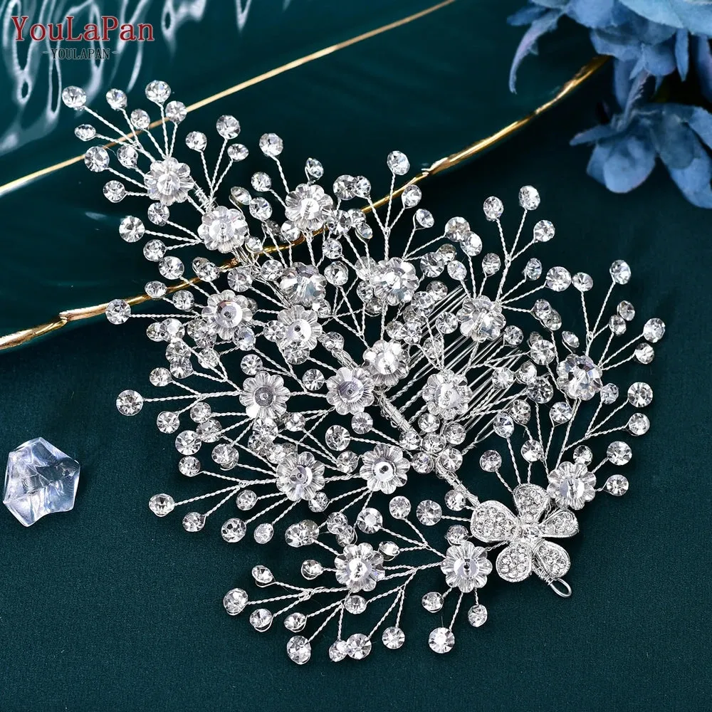 Elegant Rhinestone Bridal Headpiece for Wedding