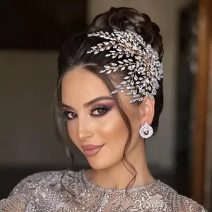 Elegant Rhinestone Bridal Headpiece for Wedding