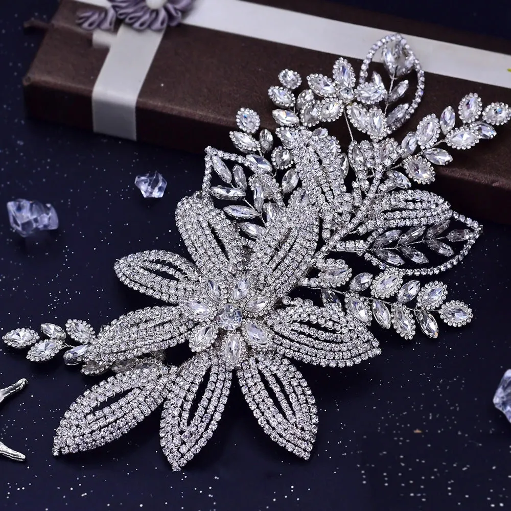Elegant Rhinestone Bridal Headpiece for Wedding