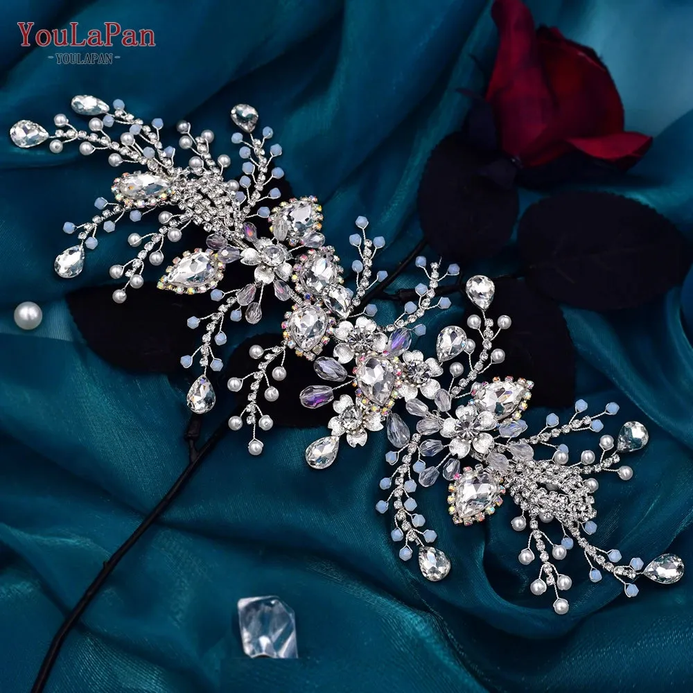 Elegant Rhinestone Bridal Headpiece for Wedding