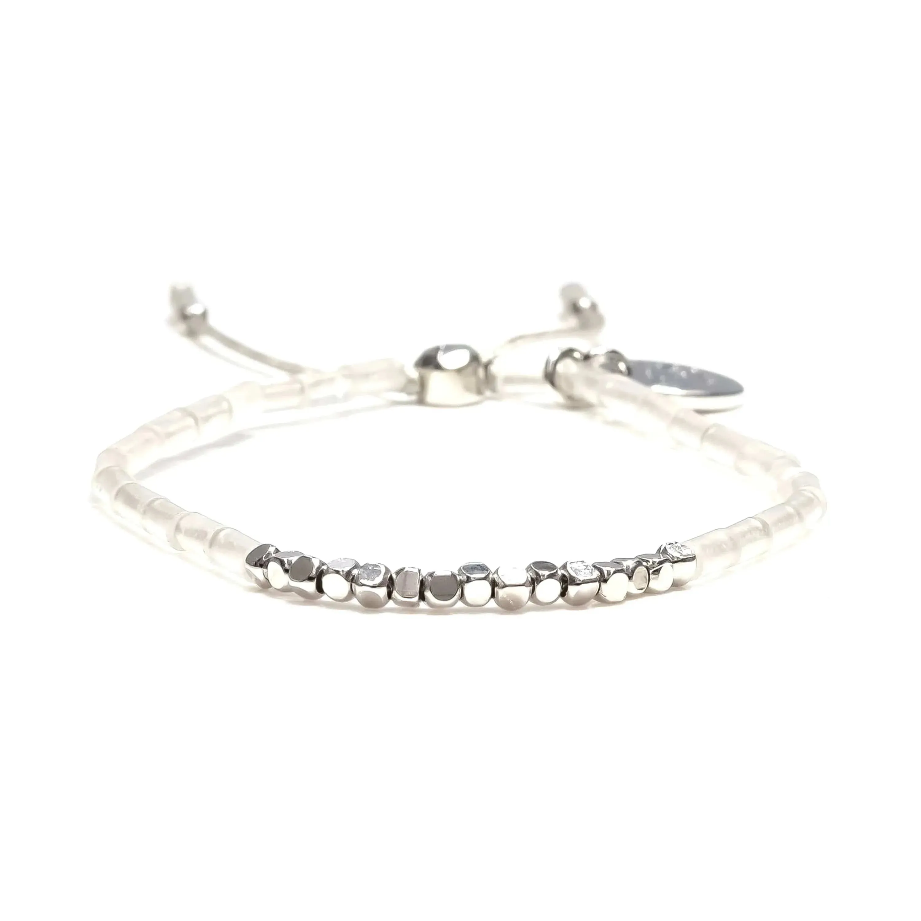 Eliasz and Ella Mineral Singlestrand Stone Bracelet