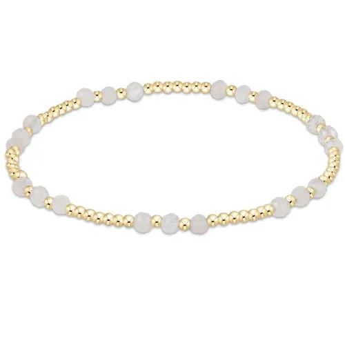 EN- Gemstone Gold Pattern 3mm-Moonstone