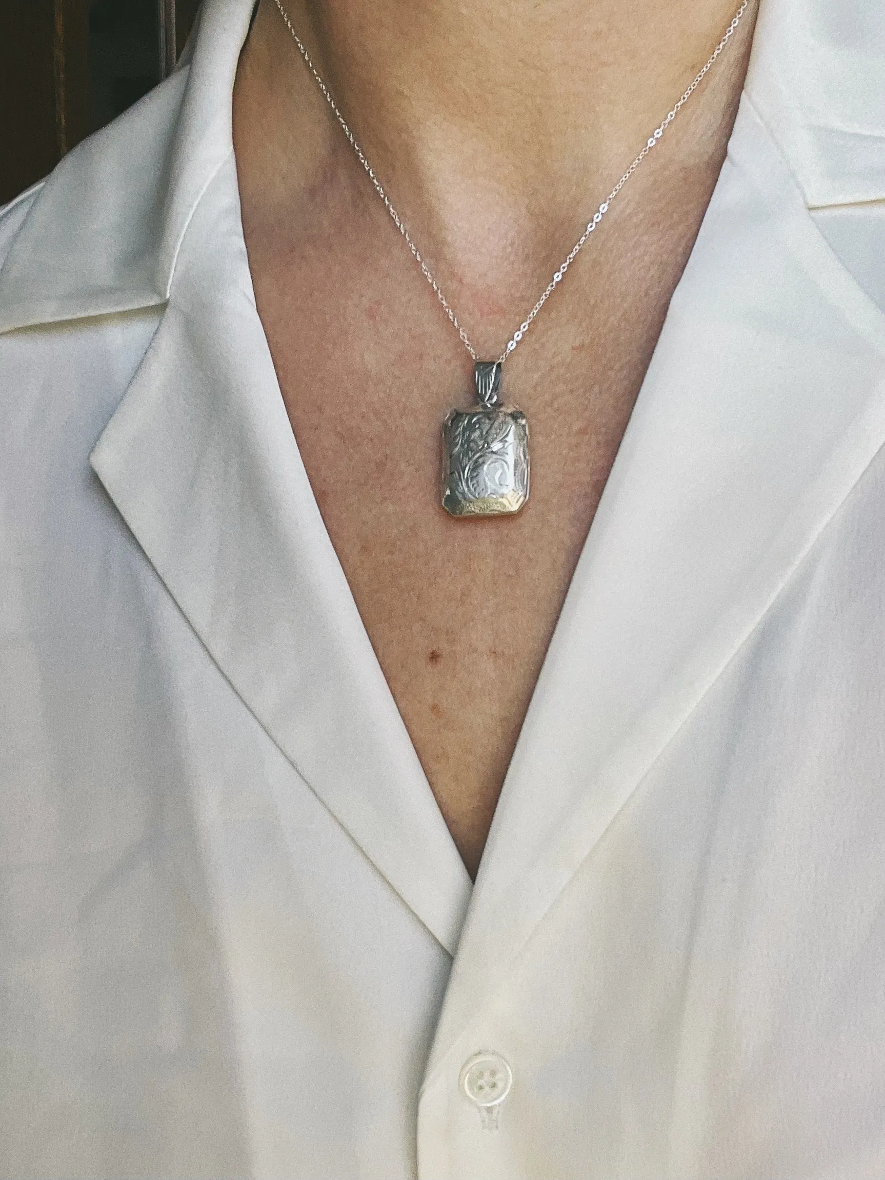Florentine Sterling Locket