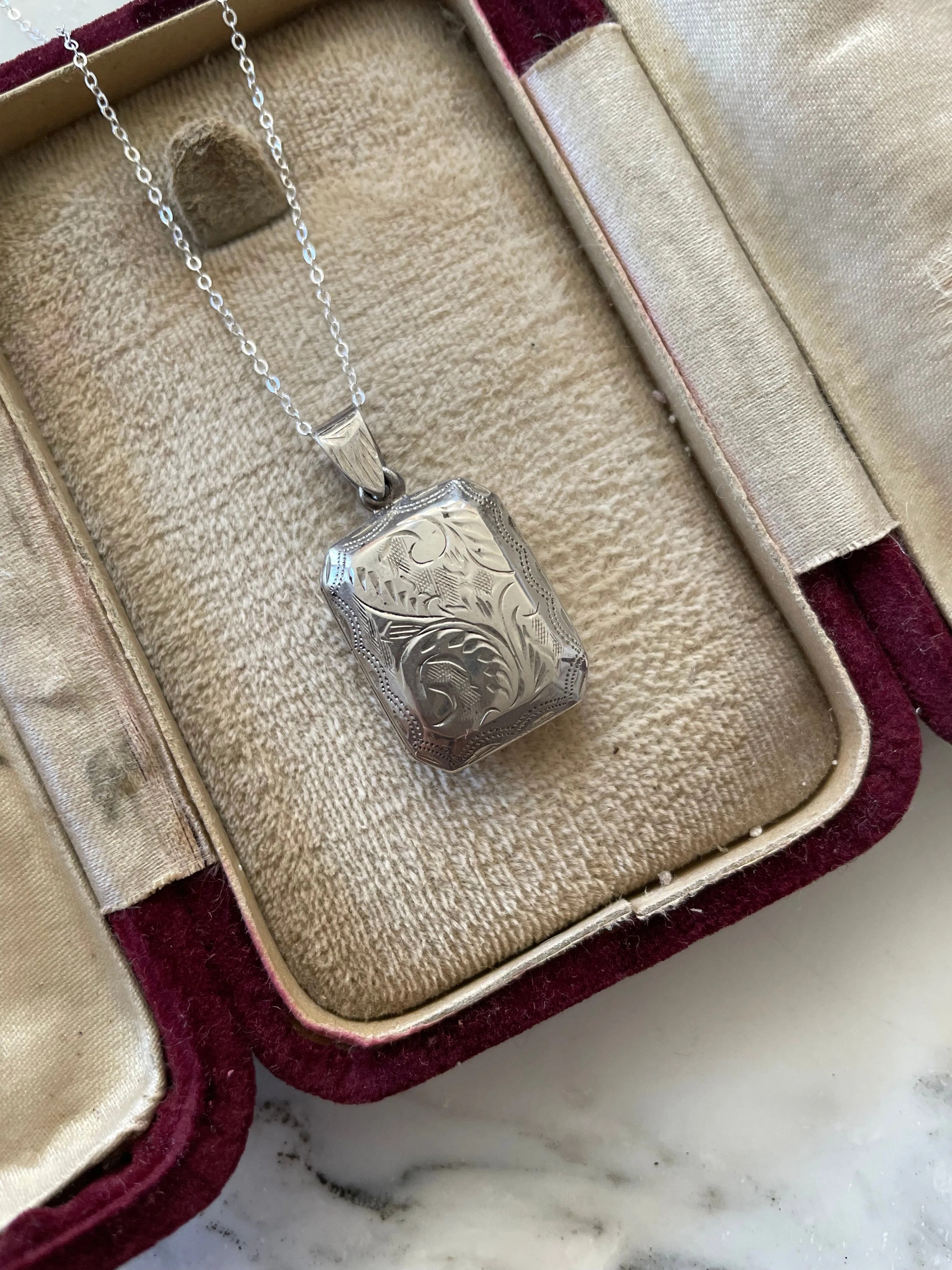 Florentine Sterling Locket