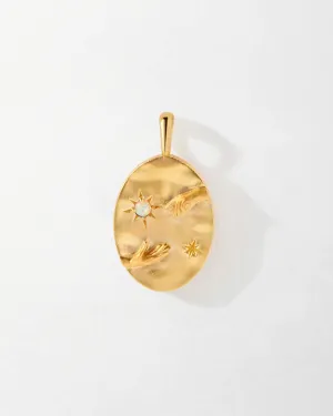 Hand in Hand Opal Pendant