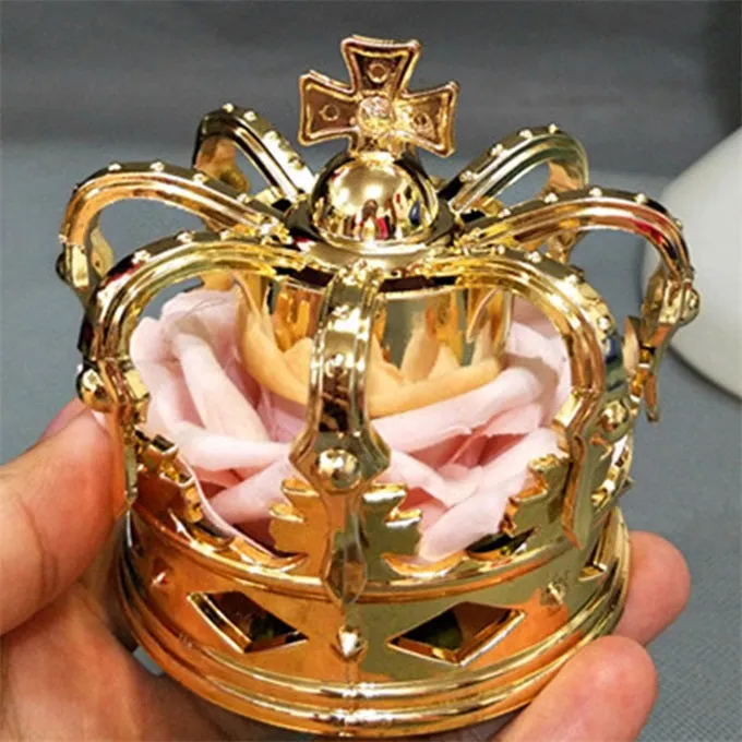 Handmade Lolita Imperial Crown Rose Headwear Hairpin Prop Accessory Cosplay Halloween
