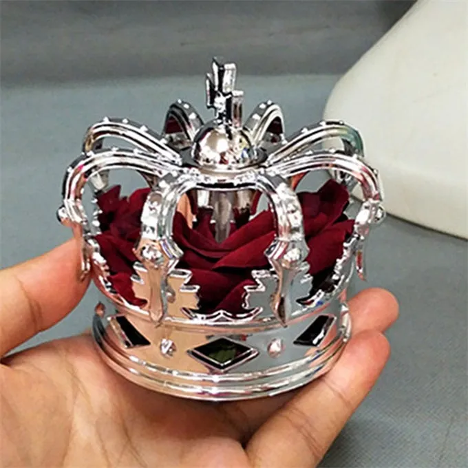 Handmade Lolita Imperial Crown Rose Headwear Hairpin Prop Accessory Cosplay Halloween