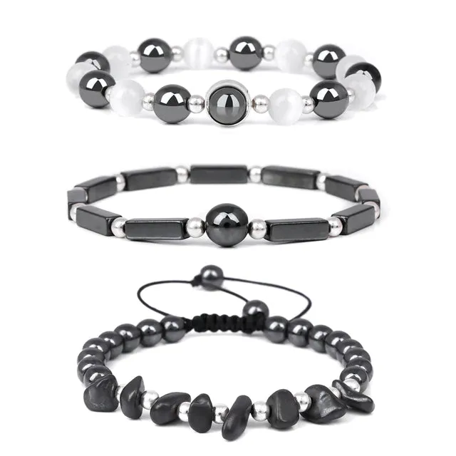 Hematite Slimming & Protection Bracelet Pack