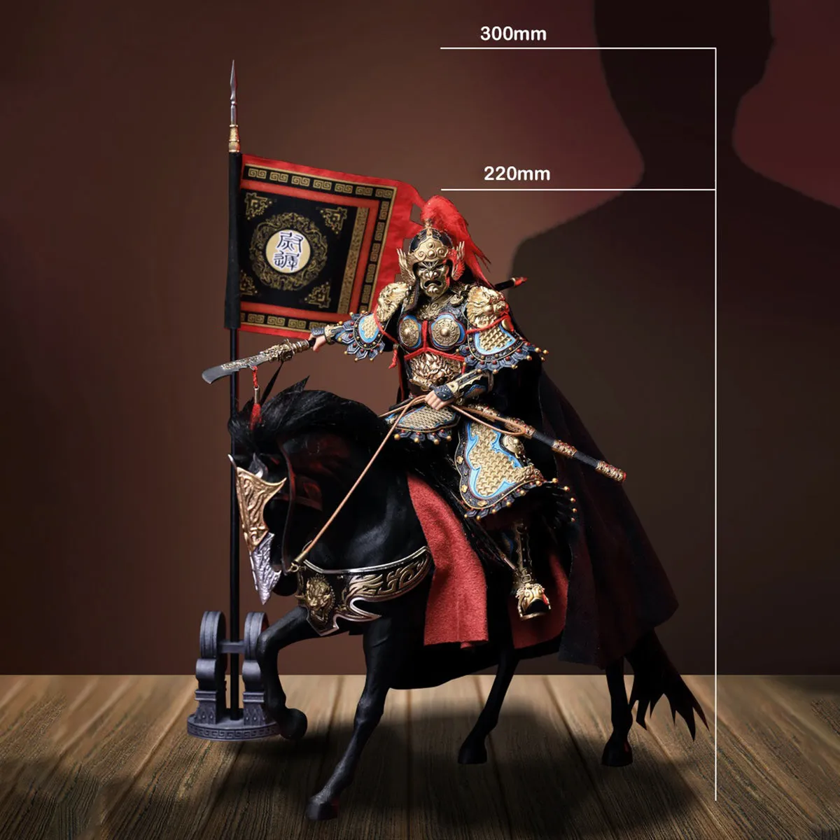 HiPlay 303TOYS The Prosperous Tang Dynasty Series, General Of Right Militant Marquis: Yuchi Gong, Battle Field Deluxe, Action Figure Full Set