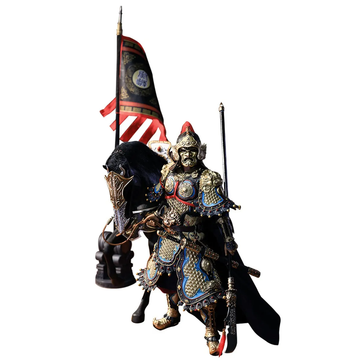 HiPlay 303TOYS The Prosperous Tang Dynasty Series, General Of Right Militant Marquis: Yuchi Gong, Battle Field Deluxe, Action Figure Full Set