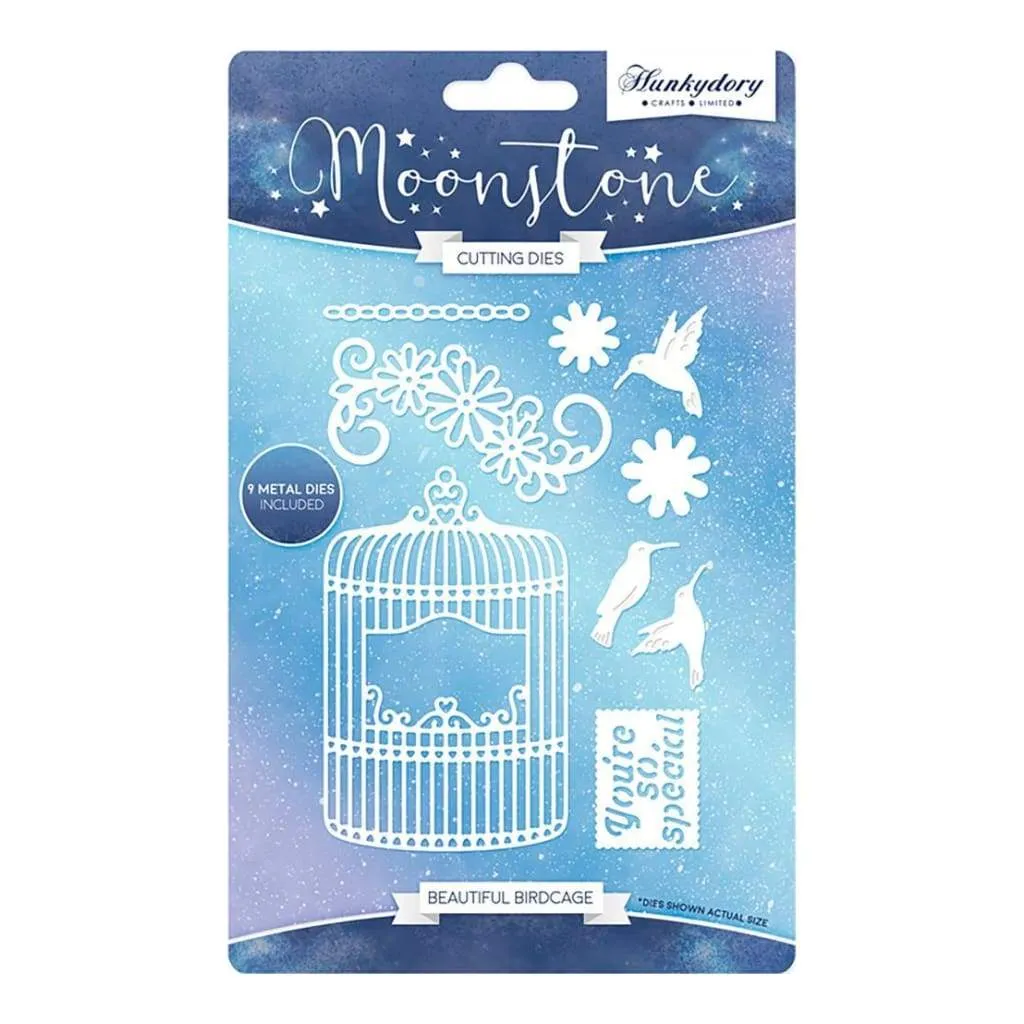 Hunkydory Moonstone Dies Beautiful Birdcage*