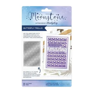 Hunkydory Moonstone Dies - Butterfly Trellis*