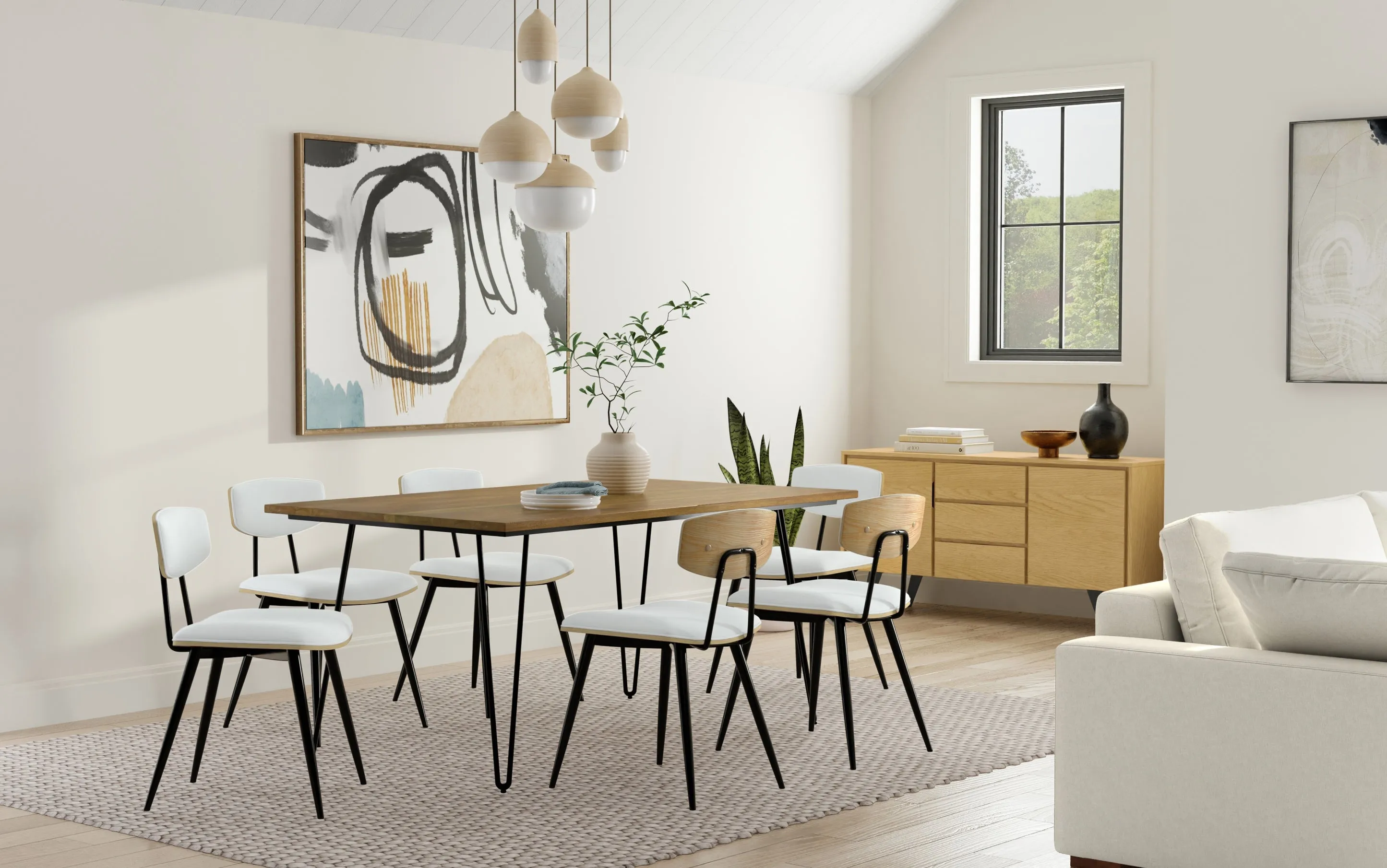 Hunter Dining Table in Mango