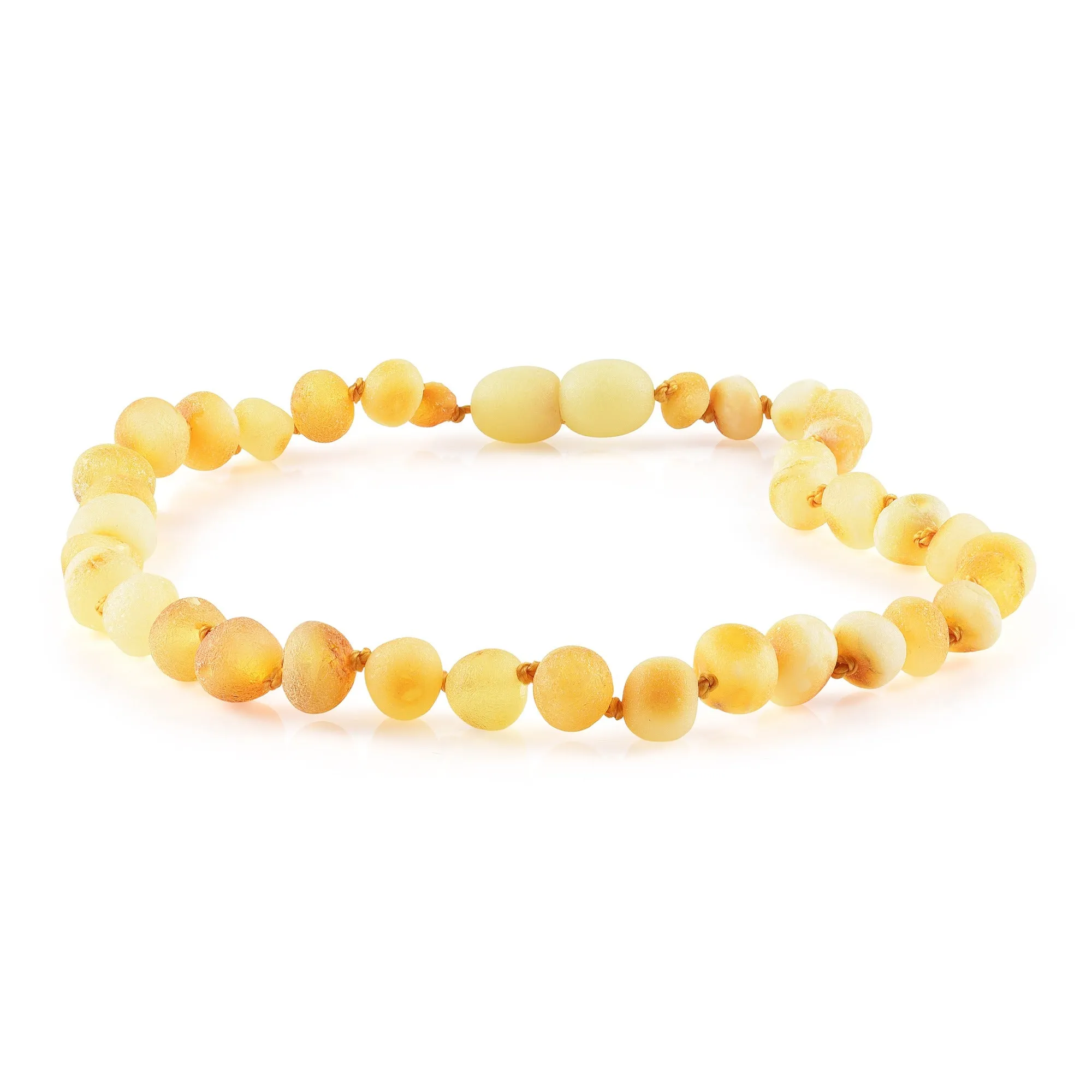 Kids | Raw Butter Baltic Amber Necklace