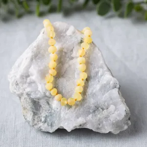 Kids | Raw Butter Baltic Amber Necklace