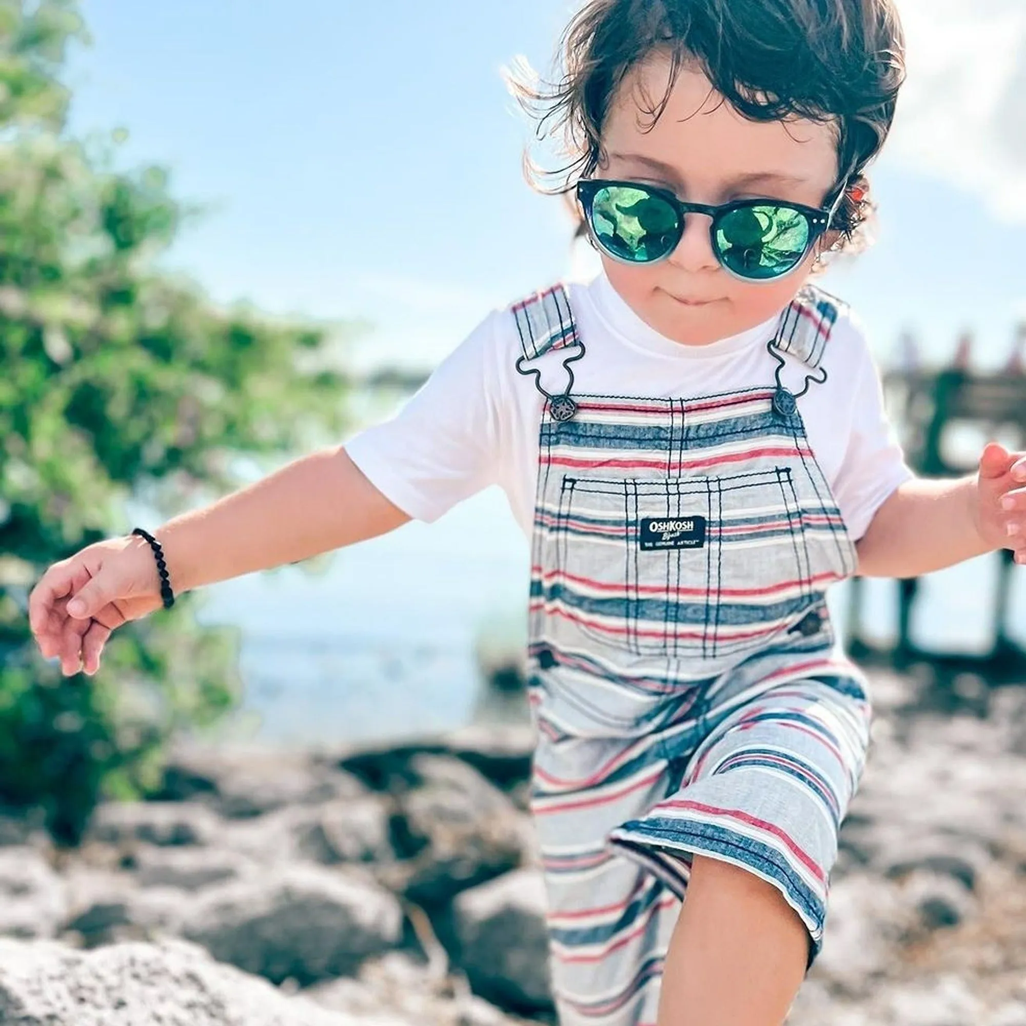 Kids | Raw Cherry Baltic Amber Bracelet