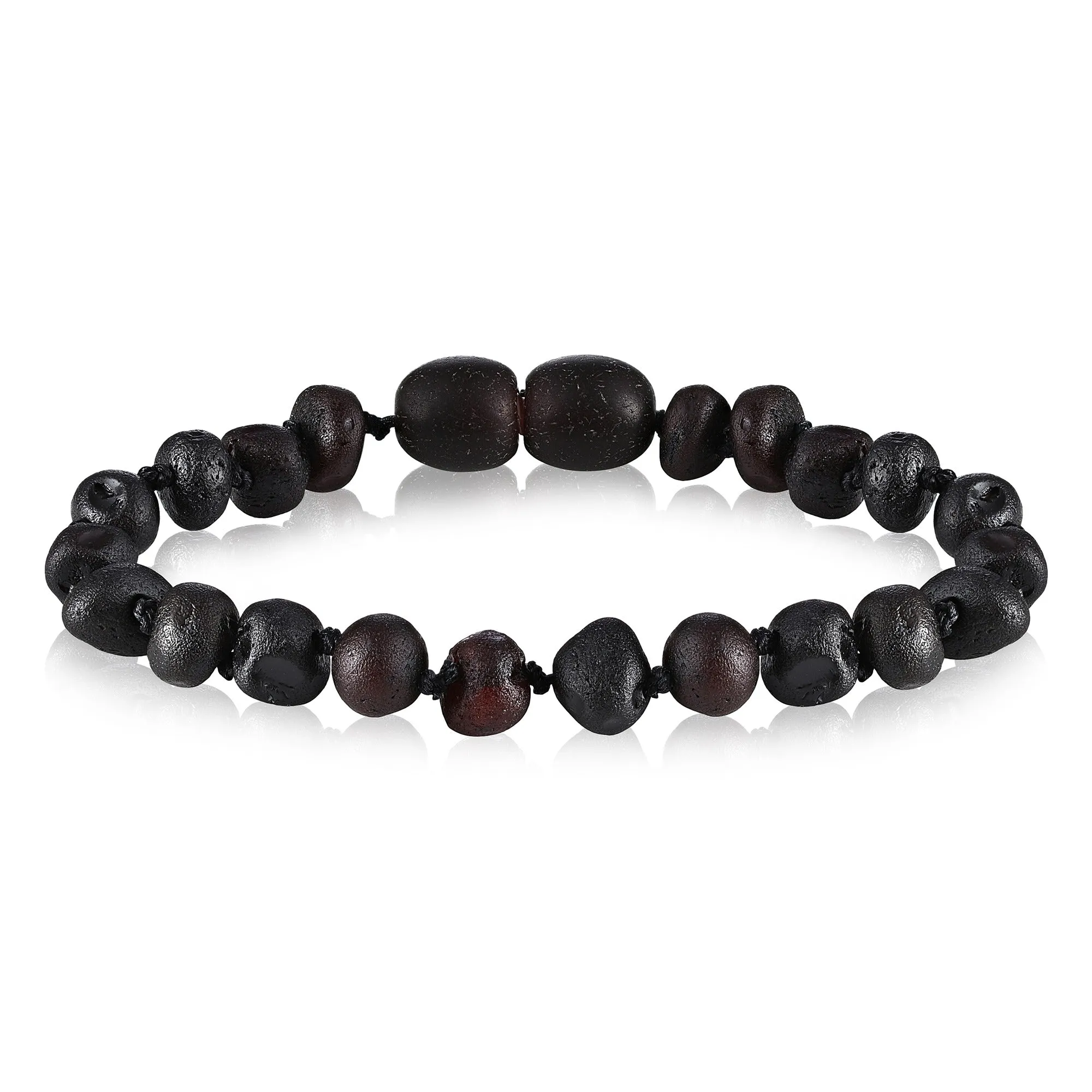 Kids | Raw Cherry Baltic Amber Bracelet