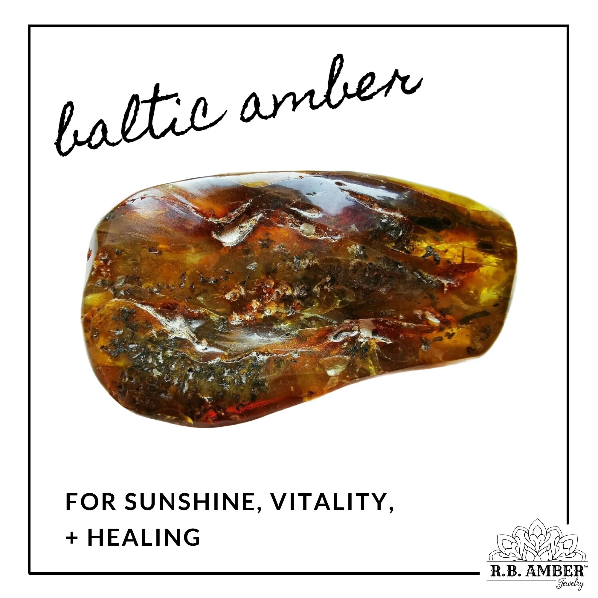 Kids | Raw Cherry Baltic Amber Bracelet